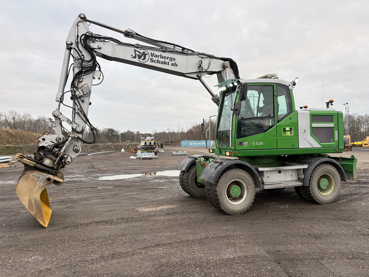 Volvo EW160E - Excavadora: foto 1 Volvo EW160E - Excavadora: foto 1