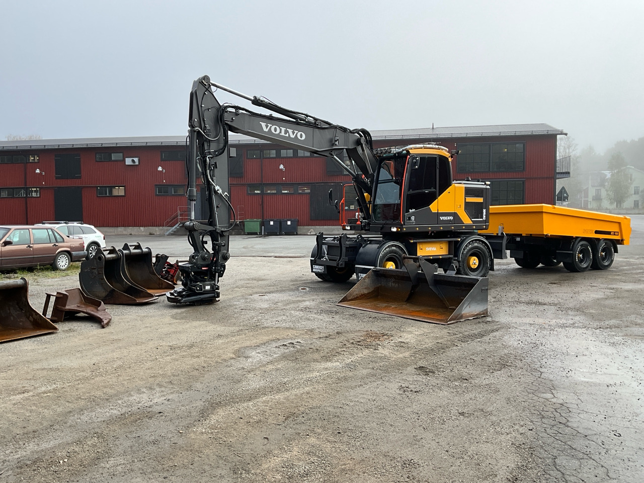 Volvo EW160E - Excavadora: foto 1 Volvo EW160E - Excavadora: foto 1