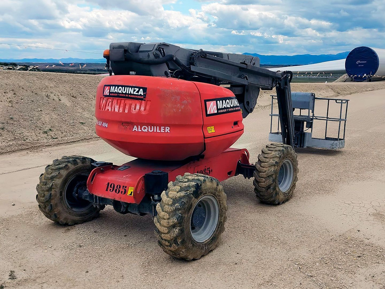 MANITOU 160ATJ EJE OSCILANTE - Plataforma articulada: foto 2 MANITOU 160ATJ EJE OSCILANTE - Plataforma articulada: foto 2