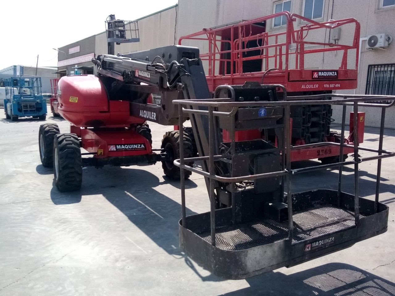 MANITOU 160ATJ EJE OSCILANTE - Plataforma articulada: foto 3 MANITOU 160ATJ EJE OSCILANTE - Plataforma articulada: foto 3