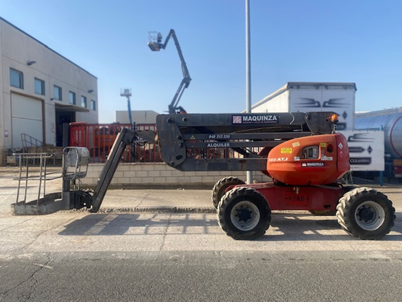 MANITOU 160ATJ EJE OSCILANTE - Plataforma articulada: foto 2 MANITOU 160ATJ EJE OSCILANTE - Plataforma articulada: foto 2