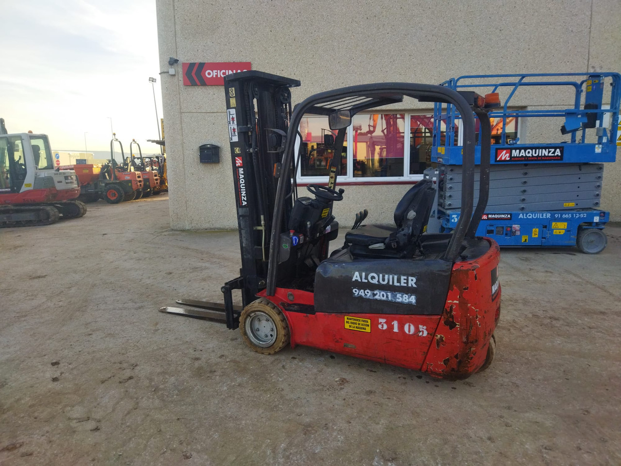 Carretilla elevadora eléctrica MANITOU ME320: foto 7