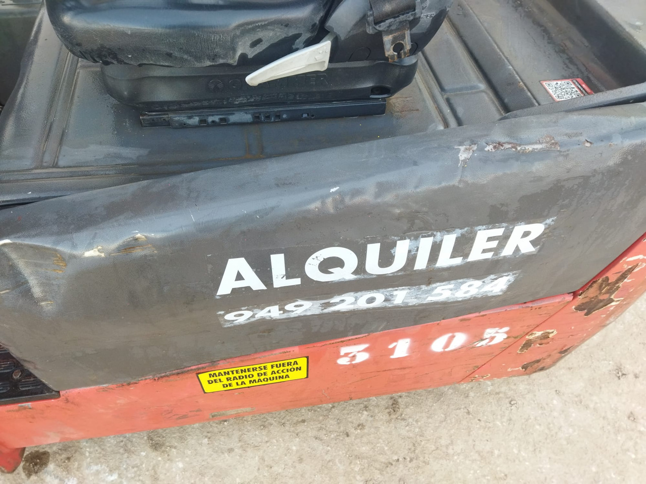 Carretilla elevadora eléctrica MANITOU ME320: foto 8