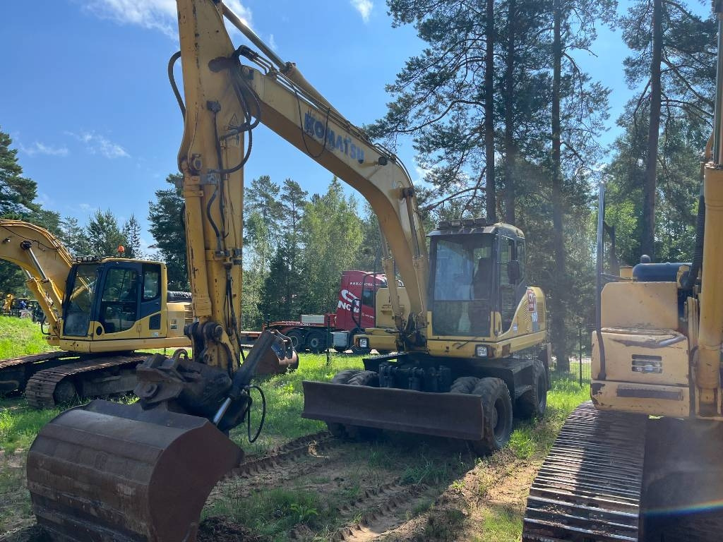 Komatsu PW 160-7  - Excavadora de ruedas: foto 3 Komatsu PW 160-7  - Excavadora de ruedas: foto 3