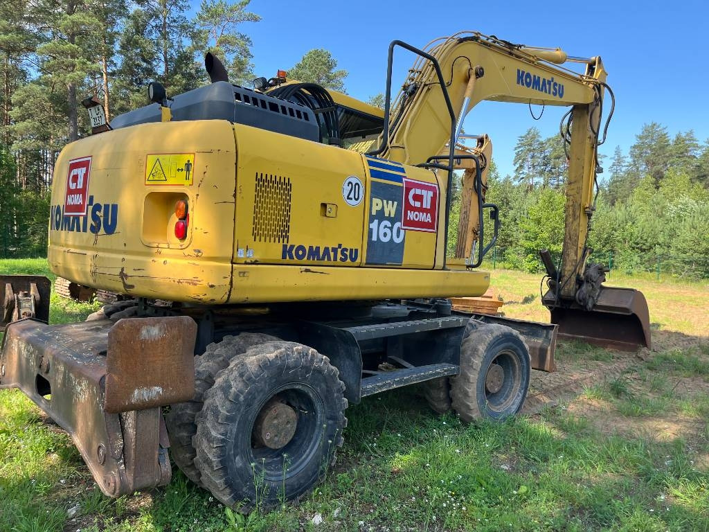 Komatsu PW 160-7  - Excavadora de ruedas: foto 5 Komatsu PW 160-7  - Excavadora de ruedas: foto 5
