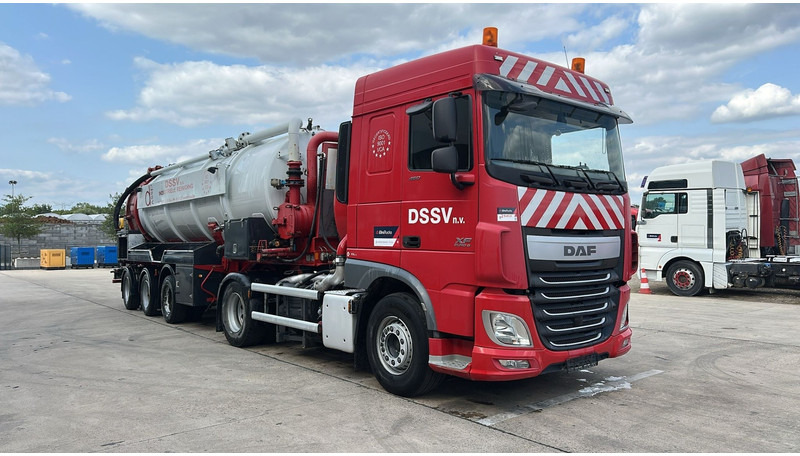 DAF XF 460 (17500L / IPSAM VACUUM + HIGH PRESSURE / BELGIAN TRUCK + TRAILER / TOP CONDITION) - Limpieza de alcantarillado: foto 3 DAF XF 460 (17500L / IPSAM VACUUM + HIGH PRESSURE / BELGIAN TRUCK + TRAILER / TOP CONDITION) - Limpieza de alcantarillado: foto 3