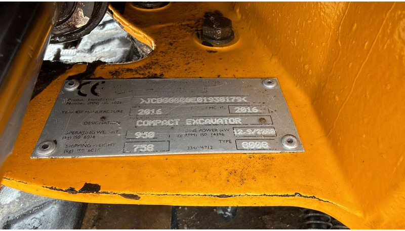 Arrendamiento de JCB 8008 (BE MACHINE / TOP CONDITION / 1898 H) JCB 8008 (BE MACHINE / TOP CONDITION / 1898 H): foto 15 Arrendamiento de JCB 8008 (BE MACHINE / TOP CONDITION / 1898 H) JCB 8008 (BE MACHINE / TOP CONDITION / 1898 H): foto 15