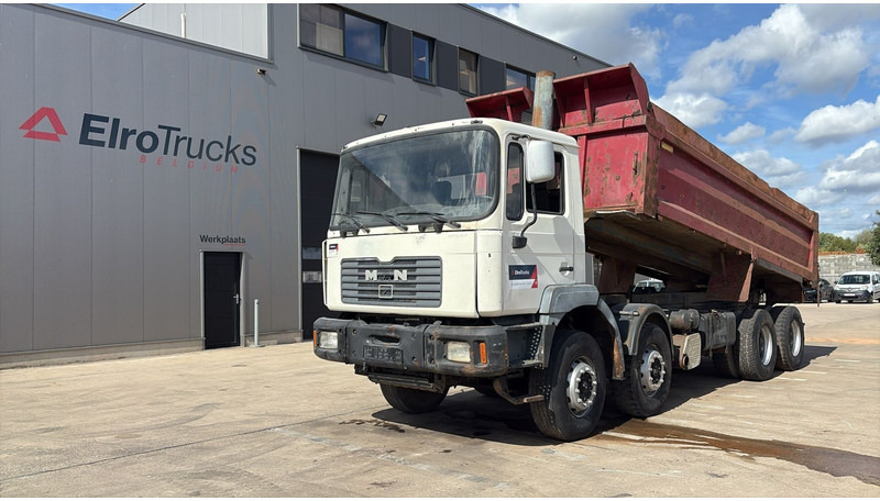 MAN 35.372 (MANUAL PUMP / 6 CYLINDER / BIG AXLE / STEEL SUSP.) - Camión volquete: foto 1 MAN 35.372 (MANUAL PUMP / 6 CYLINDER / BIG AXLE / STEEL SUSP.) - Camión volquete: foto 1