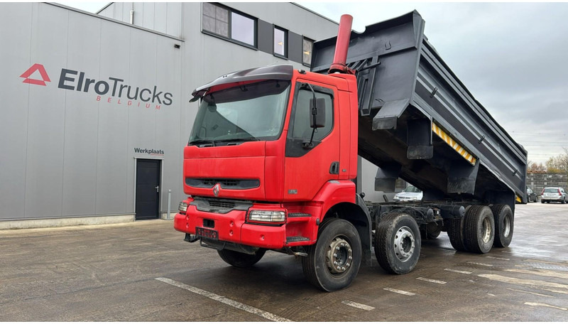 Renault Kerax 370 (LAMES / STEEL SUSP. / BIG AXLE / GRAND PONT / BOITE MANUELLE / MANUAL GEARBOX) - Camión volquete: foto 1 Renault Kerax 370 (LAMES / STEEL SUSP. / BIG AXLE / GRAND PONT / BOITE MANUELLE / MANUAL GEARBOX) - Camión volquete: foto 1