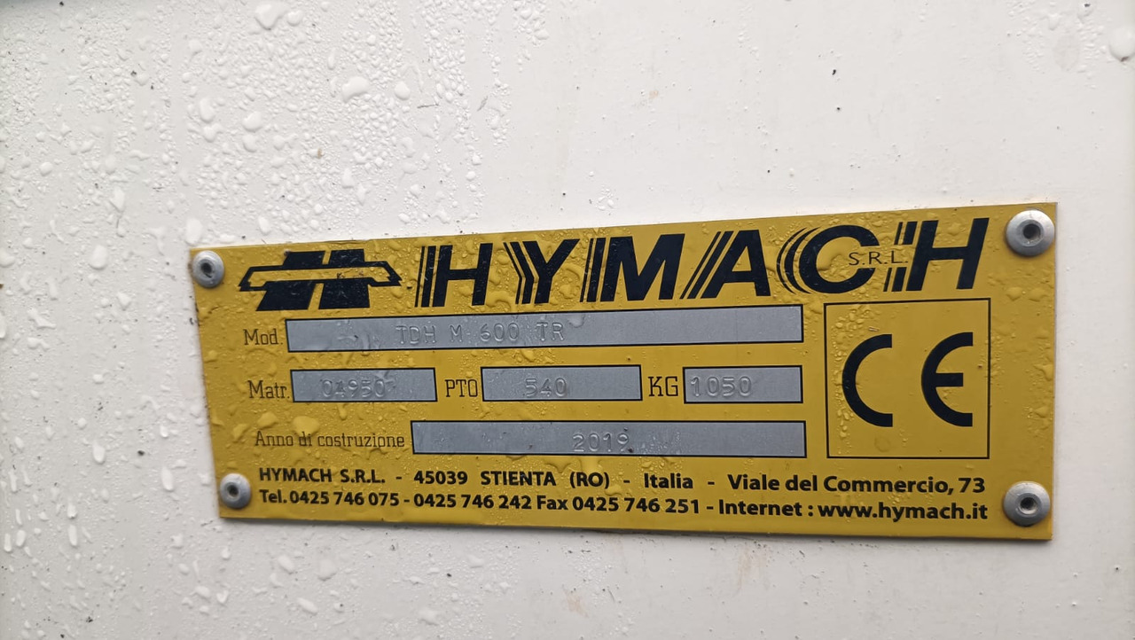 Desbrozadora de brazo Hyster pulisci fossi Hymac: foto 8