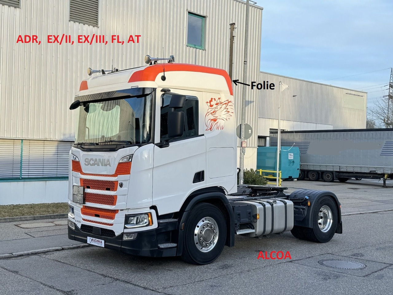 Scania R 450 ADR FL AT EX/II EX/III Retarder Alcoa TOP - Cabeza tractora: foto 1 Scania R 450 ADR FL AT EX/II EX/III Retarder Alcoa TOP - Cabeza tractora: foto 1
