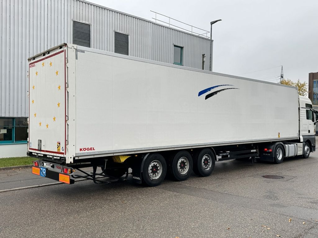 Kögel SKH24 Iso-Koffer PurFerro SAF Achsen Sehr gut - Semirremolque caja cerrada: foto 1 Kögel SKH24 Iso-Koffer PurFerro SAF Achsen Sehr gut - Semirremolque caja cerrada: foto 1