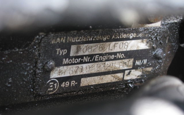 MAN D0826 LF08 272 E2 MAN - Motor para Camión: foto 4 MAN D0826 LF08 272 E2 MAN - Motor para Camión: foto 4