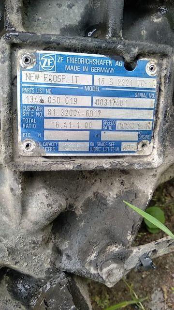 ZF New Ecosplit 16S2221TD truck - Caja de cambios para Camión: foto 2 ZF New Ecosplit 16S2221TD truck - Caja de cambios para Camión: foto 2