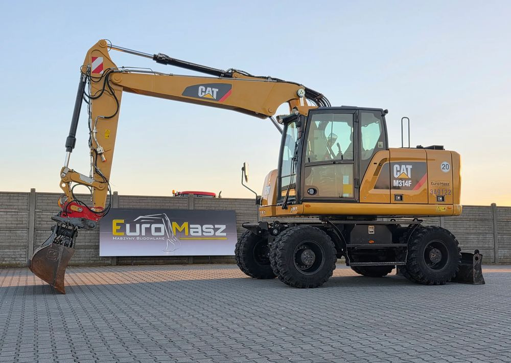 Caterpillar M314F, 2018 ROK, 4200 MTH - Excavadora de ruedas: foto 1 Caterpillar M314F, 2018 ROK, 4200 MTH - Excavadora de ruedas: foto 1