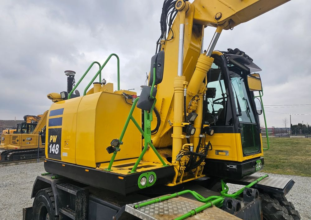 Excavadora de ruedas Komatsu PW 148-10, 2016 ROK, SYSTEM LEICA 3D: foto 12