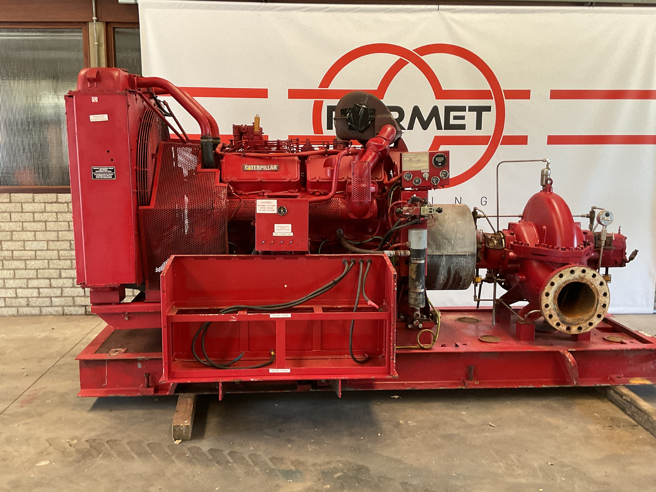 Caterpillar 3412, power unit/waterpump (1) - Bomba de agua: foto 1 Caterpillar 3412, power unit/waterpump (1) - Bomba de agua: foto 1