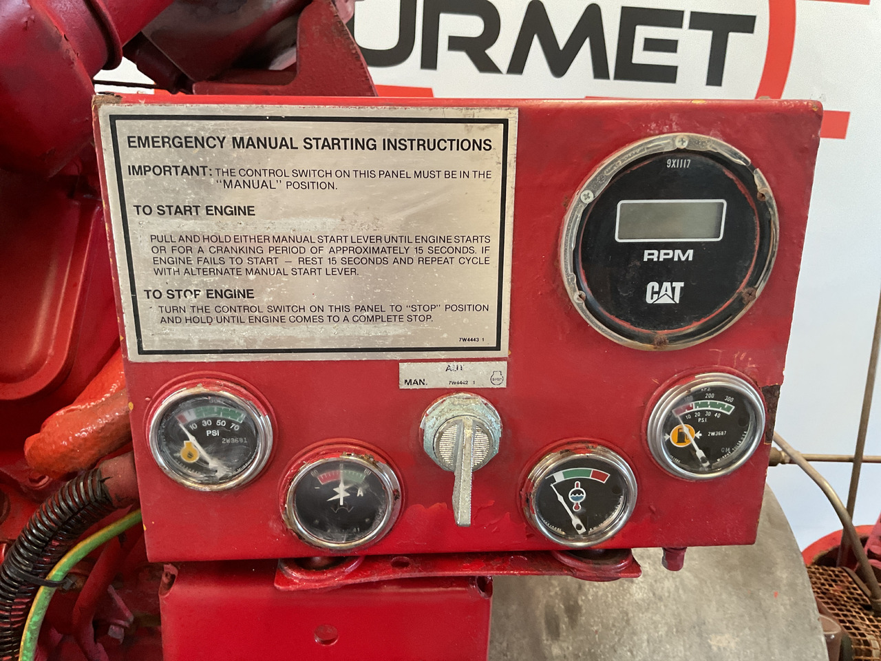 Caterpillar 3412, power unit/waterpump (2) - Bomba de agua: foto 3 Caterpillar 3412, power unit/waterpump (2) - Bomba de agua: foto 3