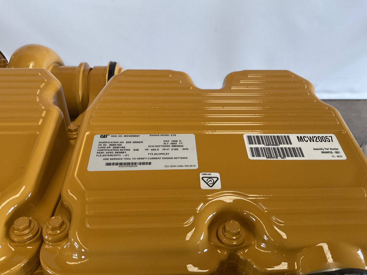 Caterpillar C15 Acert - Motor: foto 2 Caterpillar C15 Acert - Motor: foto 2