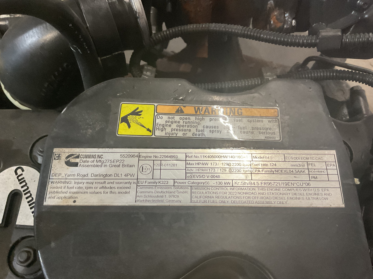 Motor Cummins B4.5: foto 7