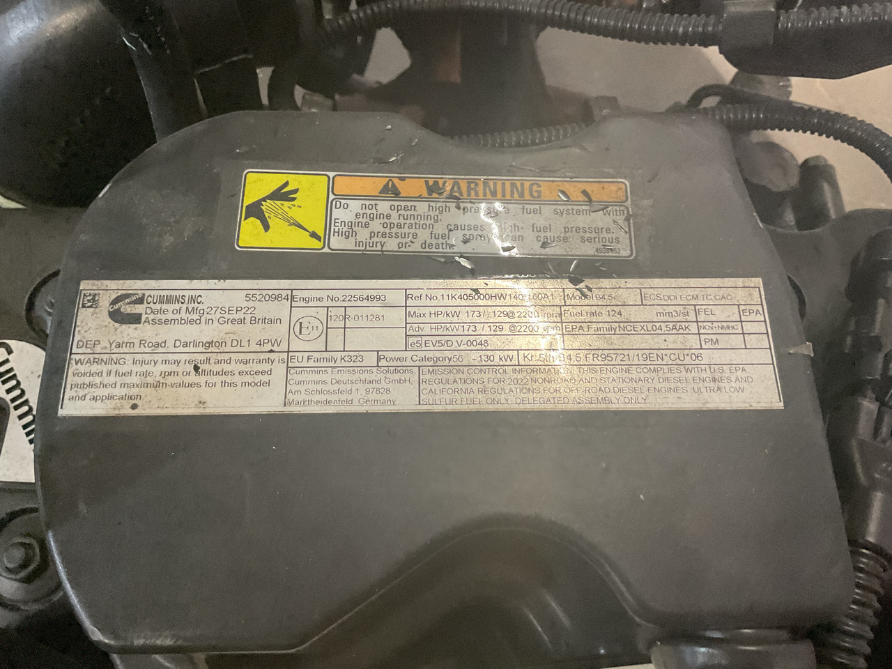 Motor Cummins B4.5: foto 6