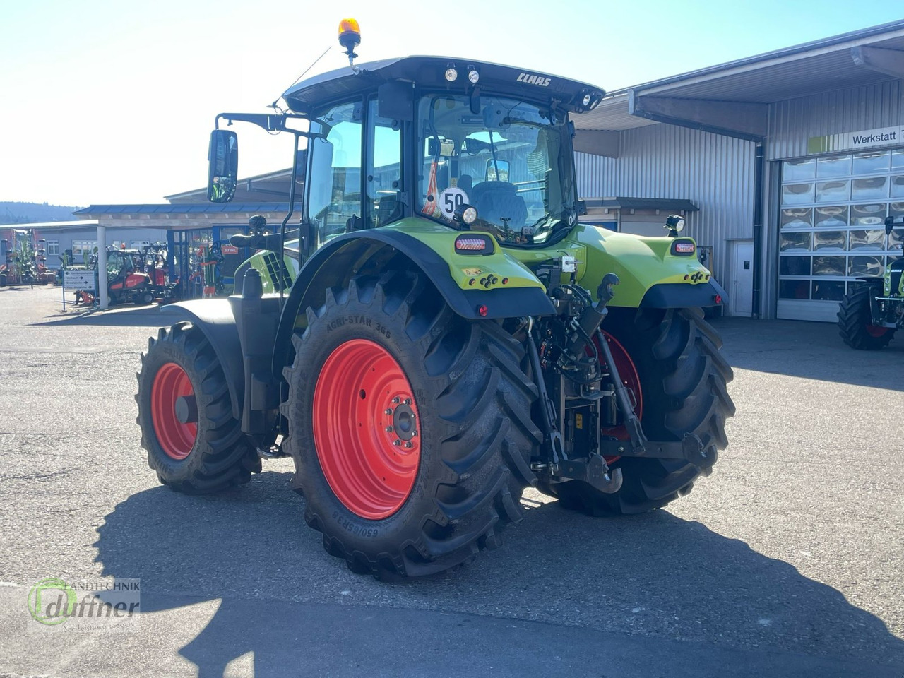 CLAAS Arion 550 CEBIS CMATIC - Tractor: foto 4 CLAAS Arion 550 CEBIS CMATIC - Tractor: foto 4