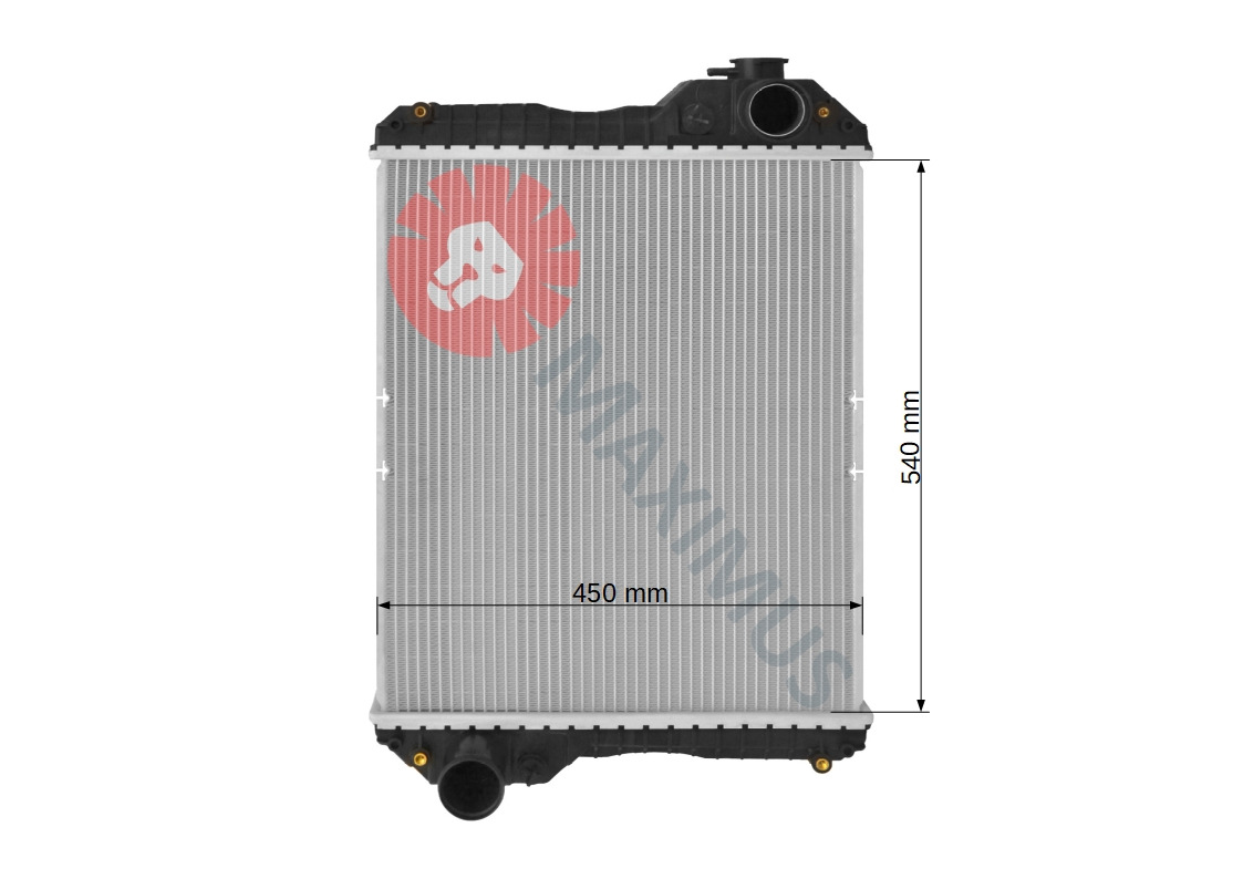 CASE MX100 , MX90 , CX80 , CX70 , MX80 , CX100 , CX90 , C90 , C100 - Radiador para Tractor: foto 3 CASE MX100 , MX90 , CX80 , CX70 , MX80 , CX100 , CX90 , C90 , C100 - Radiador para Tractor: foto 3