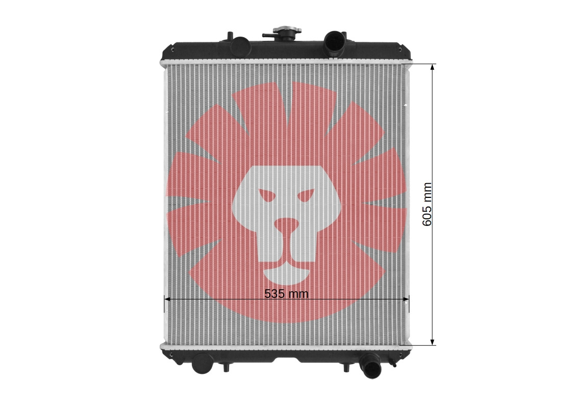 KUBOTA KX185 - Radiador para Excavadora: foto 3 KUBOTA KX185 - Radiador para Excavadora: foto 3