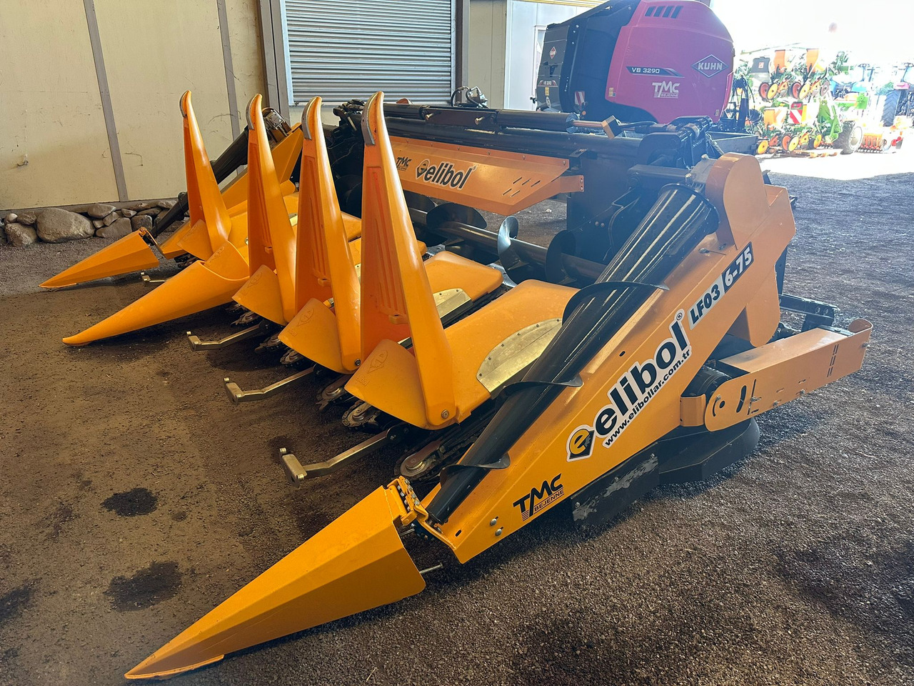 ELİBOL LF03 / 6-75 6 ROWS FOLDABLE CORN HEADER - Cabezal de maíz: foto 1 ELİBOL LF03 / 6-75 6 ROWS FOLDABLE CORN HEADER - Cabezal de maíz: foto 1