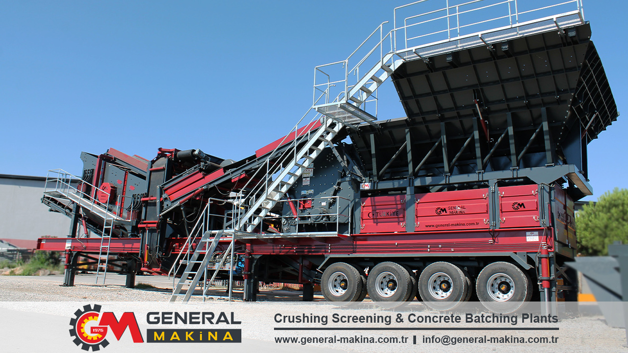 GENERAL MAKİNA Limestone Crushing Plant - Trituradora móvil: foto 5 GENERAL MAKİNA Limestone Crushing Plant - Trituradora móvil: foto 5