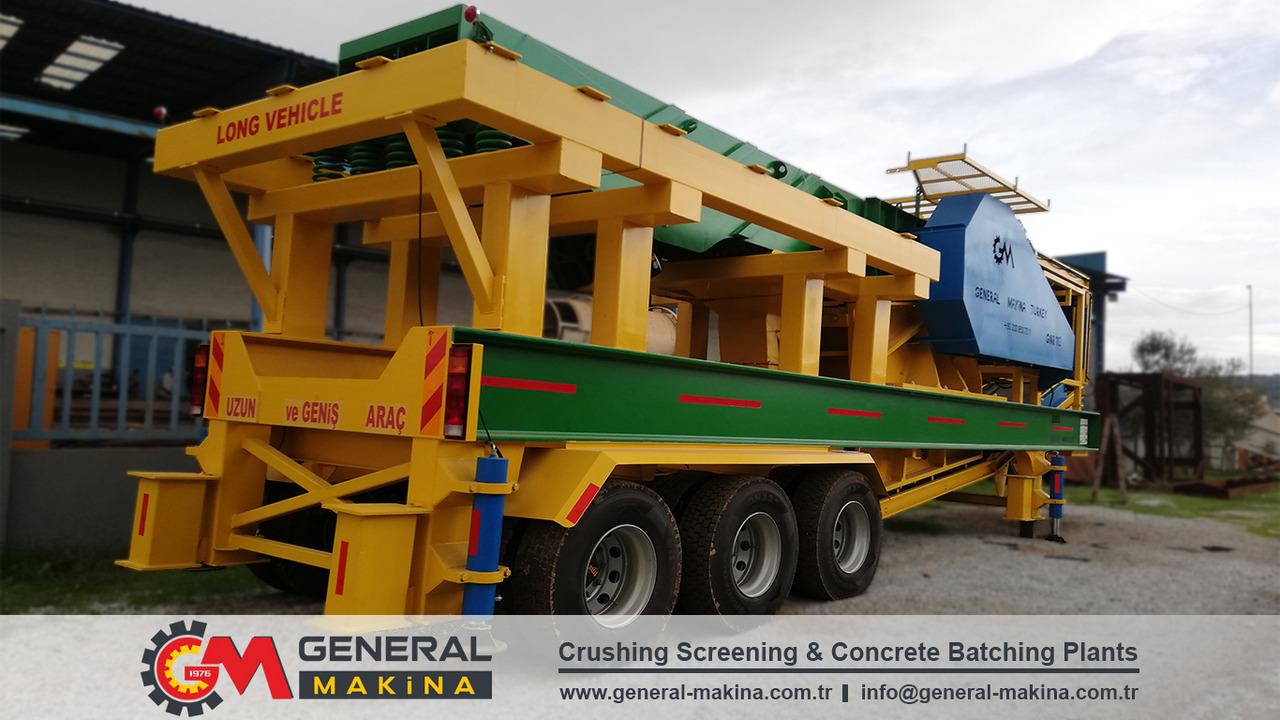 GENERAL MAKİNA Mobile Crushing System With Jaw Crusher - Trituradora de mandíbula: foto 5 GENERAL MAKİNA Mobile Crushing System With Jaw Crusher - Trituradora de mandíbula: foto 5