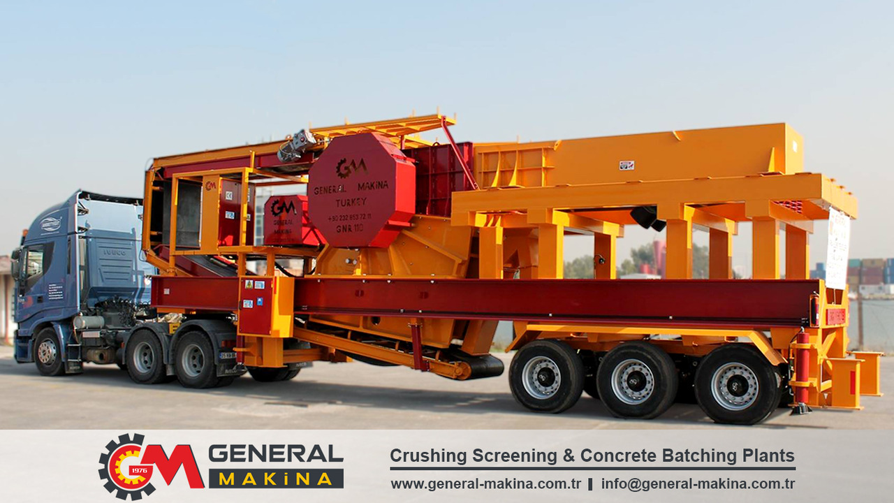 GENERAL MAKİNA Portable Hard Rock Crusher - Trituradora de mandíbula: foto 1 GENERAL MAKİNA Portable Hard Rock Crusher - Trituradora de mandíbula: foto 1