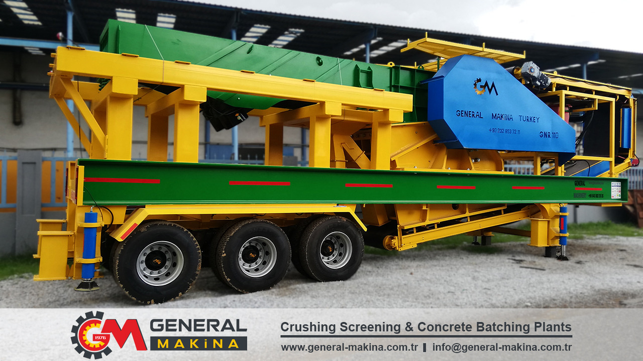 Trituradora de mandíbula nuevo GENERAL MAKİNA Semi Mobile Crushing Plant: foto 9