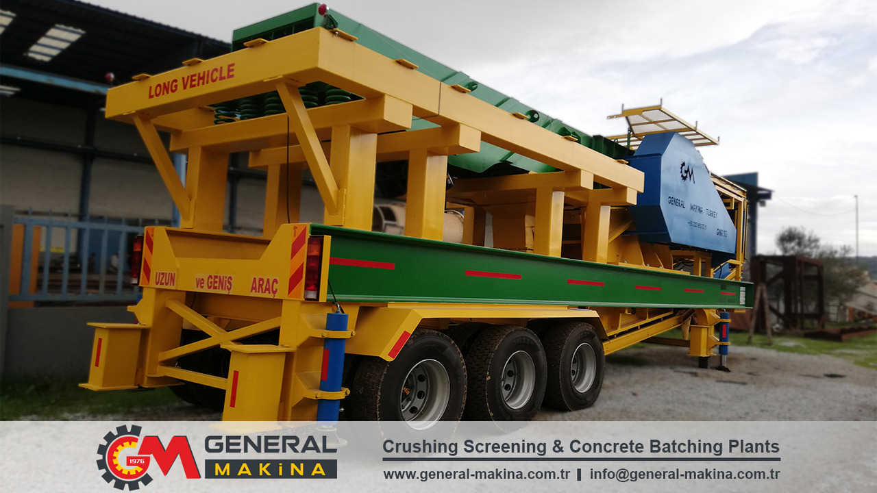 Trituradora de mandíbula nuevo GENERAL MAKİNA Semi Mobile Crushing Plant: foto 10