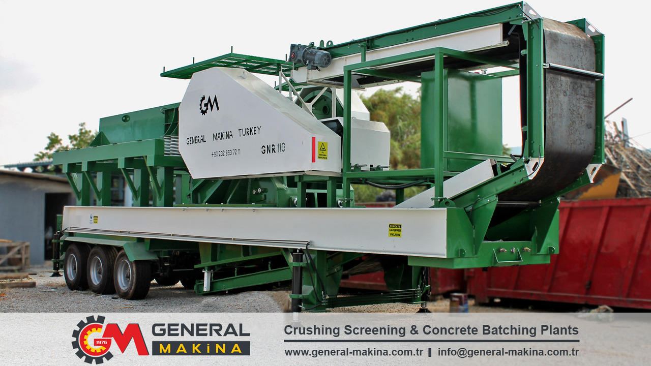 GENERAL MAKİNA Semi Mobile Crushing Plant - Trituradora de mandíbula: foto 5 GENERAL MAKİNA Semi Mobile Crushing Plant - Trituradora de mandíbula: foto 5
