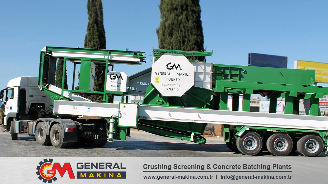 GENERAL MAKİNA Semi Mobile Crushing Plant - Trituradora de mandíbula: foto 2 GENERAL MAKİNA Semi Mobile Crushing Plant - Trituradora de mandíbula: foto 2