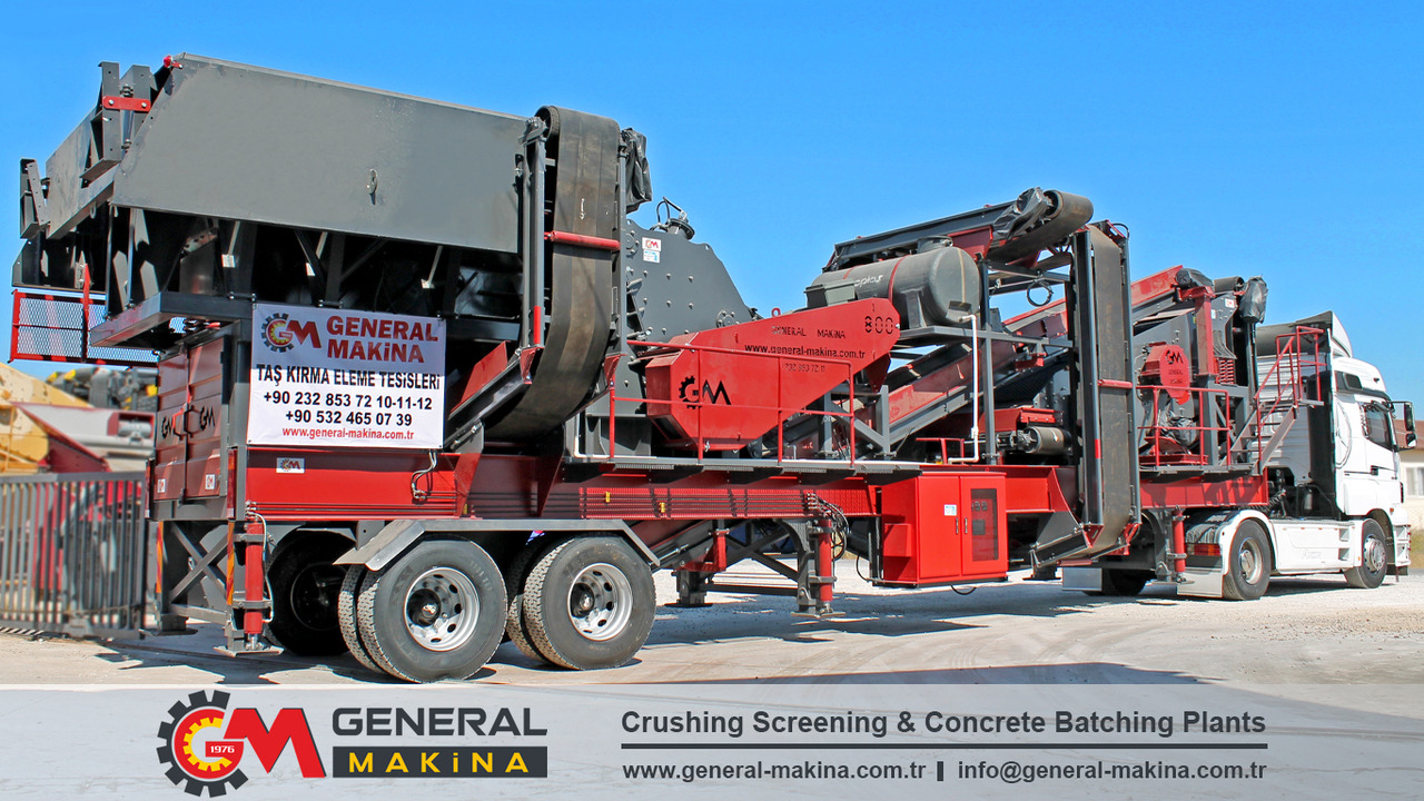 General Makina High Capacity Mobile Crusher Plant for Sale - Trituradora móvil: foto 4 General Makina High Capacity Mobile Crusher Plant for Sale - Trituradora móvil: foto 4