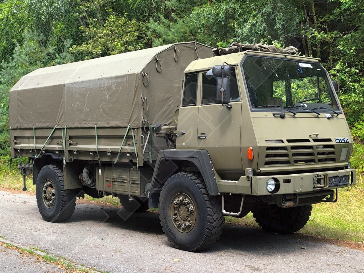 Steyr 1291 4×4 - Camión: foto 1 Steyr 1291 4×4 - Camión: foto 1