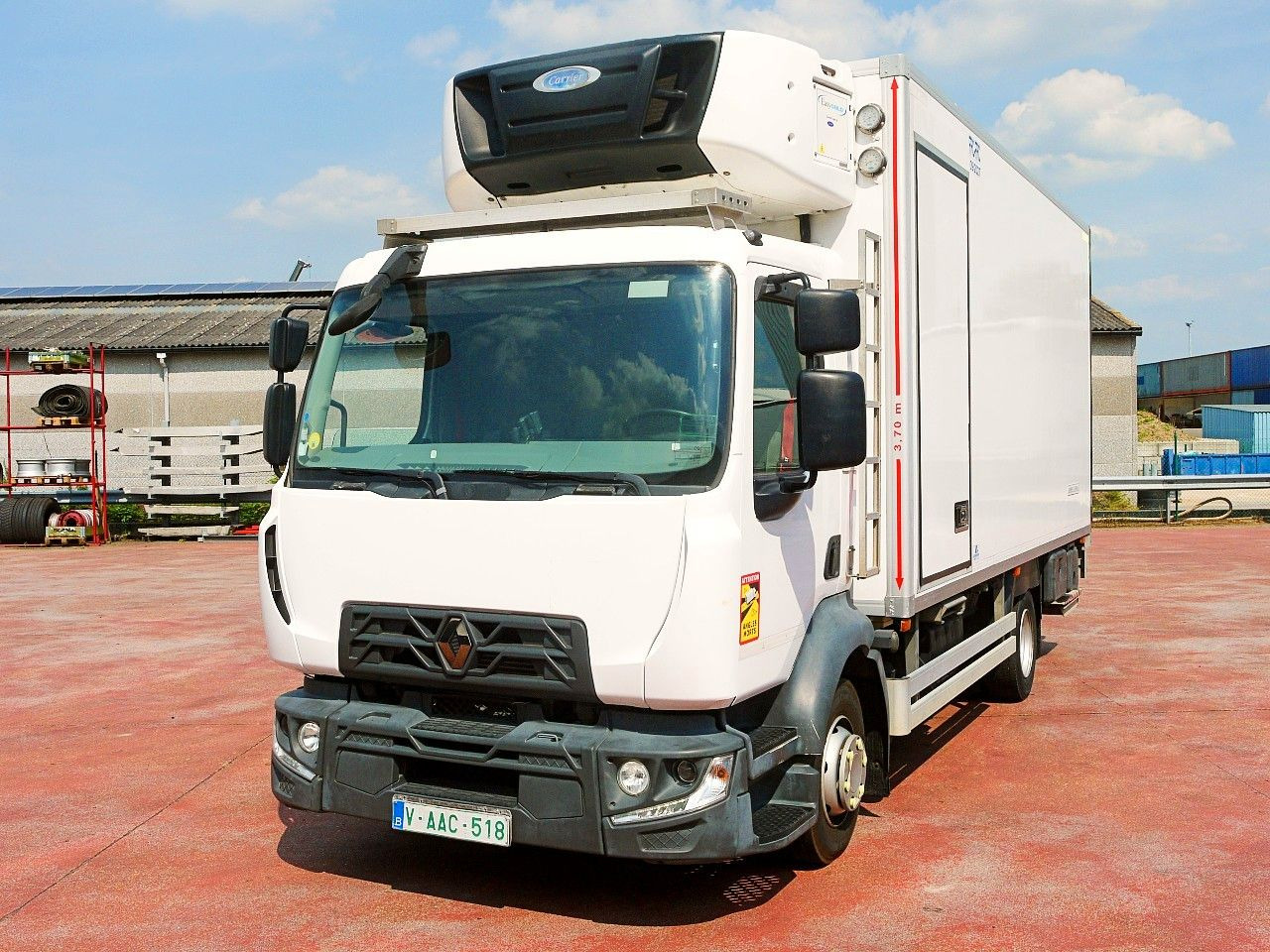 Renault D 10 210 KUHLKOFFER CARRIER SUPRA 1150 MT TOP - Camión frigorífico: foto 5 Renault D 10 210 KUHLKOFFER CARRIER SUPRA 1150 MT TOP - Camión frigorífico: foto 5