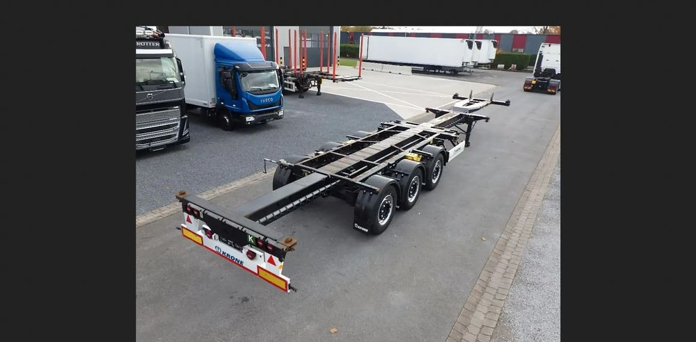 Krone Podkontenerowa - Semirremolque portacontenedore/ Intercambiable: foto 1 Krone Podkontenerowa - Semirremolque portacontenedore/ Intercambiable: foto 1