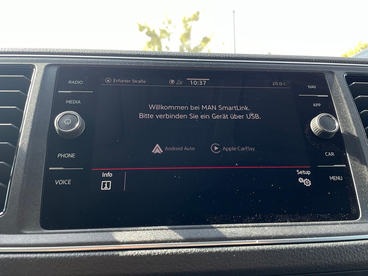 Furgoneta caja abierta, Furgoneta combi MAN TGE 3.160 Pritsche DOKA LR HECK AHK 3.5t ACC NAV: foto 20