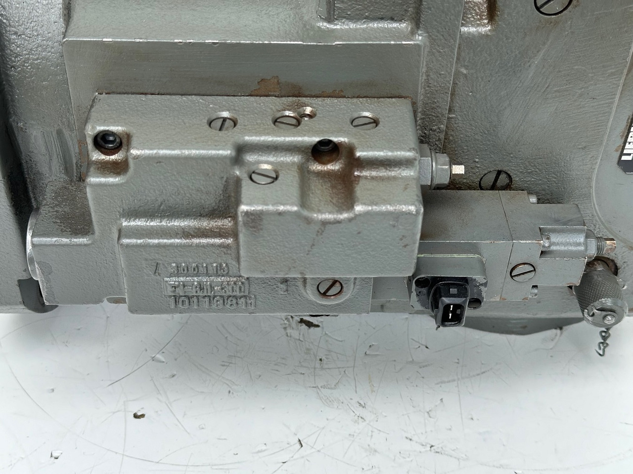 Bomba hidráulica para Excavadora de ruedas Liebherr Hydraulikverstellpumpe Typ:DPV O 165.   ID-Nr.10120060 - ID-Nr.10144915.   LH120 C-1103, LH120 CG-1103, LH120 M-1102.   #10144915.13342#: foto 15