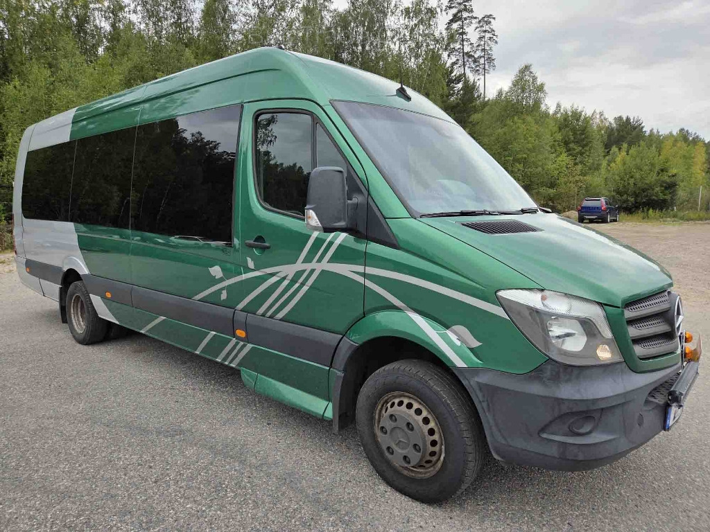 Minibús, Furgoneta de pasajeros MERCEDES SPRINTER 516 CDI Automet // 3pcs 23seats: foto 1