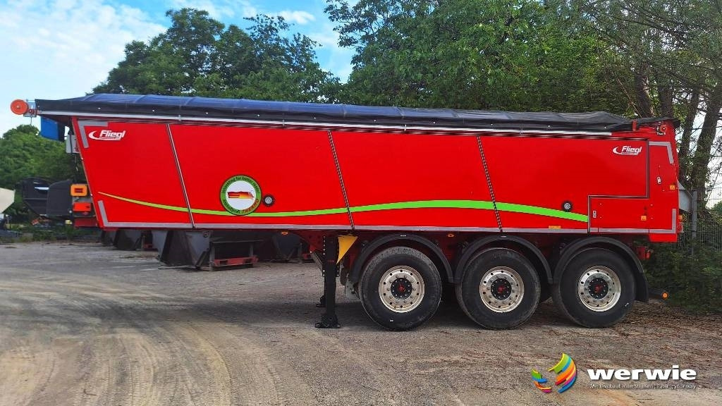 Fliegl ASS 372 Mega thermoisolierte Abschiebemulde - Semirremolque volquete: foto 1 Fliegl ASS 372 Mega thermoisolierte Abschiebemulde - Semirremolque volquete: foto 1
