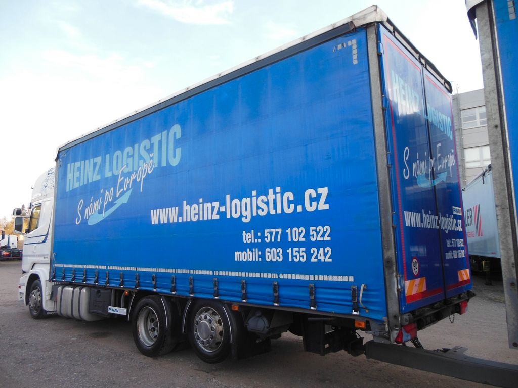Camión lona Scania R410, JUMBOZUG 120M3, RETARDER, TOP STAND!!: foto 6