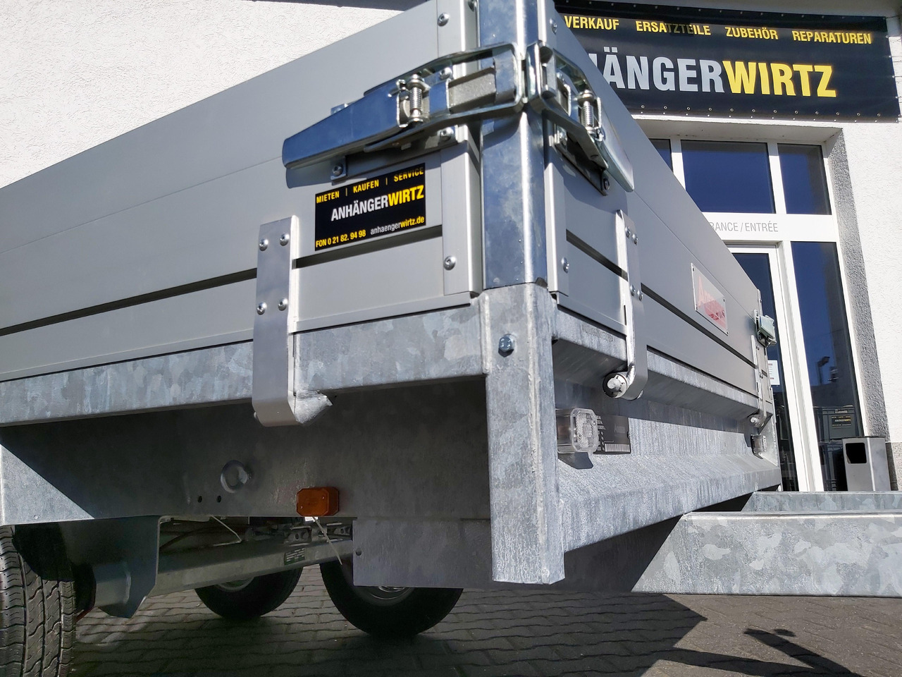 Anssems Hochlader PSX - S 2500 305x153x30cm (M) 2500kg preorder Aktion online - Remolque plataforma/ Caja abierta: foto 5 Anssems Hochlader PSX - S 2500 305x153x30cm (M) 2500kg preorder Aktion online - Remolque plataforma/ Caja abierta: foto 5