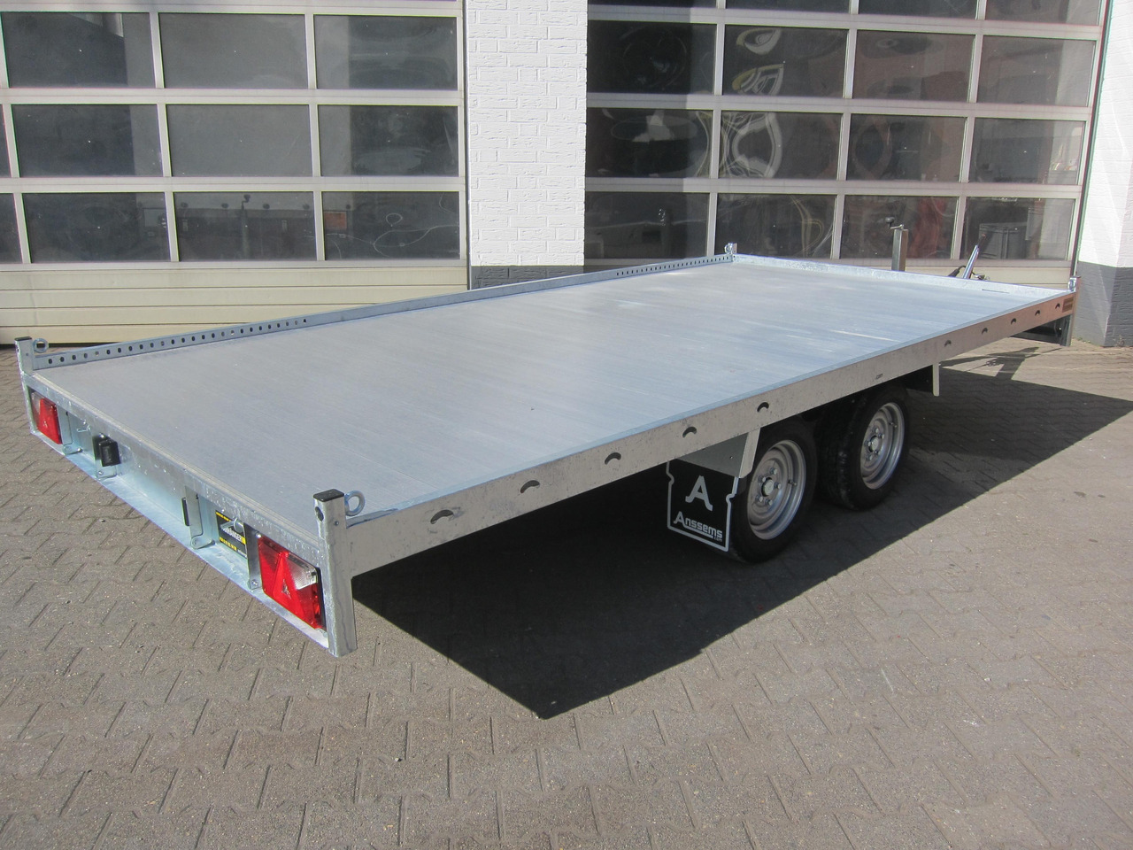 Anssems MSX 3500 Multitransporter 405x200cm Aluboden 3500kg ONLINE AKTION - Remolque plataforma/ Caja abierta: foto 5 Anssems MSX 3500 Multitransporter 405x200cm Aluboden 3500kg ONLINE AKTION - Remolque plataforma/ Caja abierta: foto 5