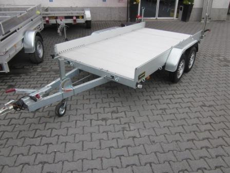 Anssems Transporter AMT 1500 340x170x18cm Aluboden Alurampen 1500kg - Remolque plataforma/ Caja abierta: foto 1 Anssems Transporter AMT 1500 340x170x18cm Aluboden Alurampen 1500kg - Remolque plataforma/ Caja abierta: foto 1