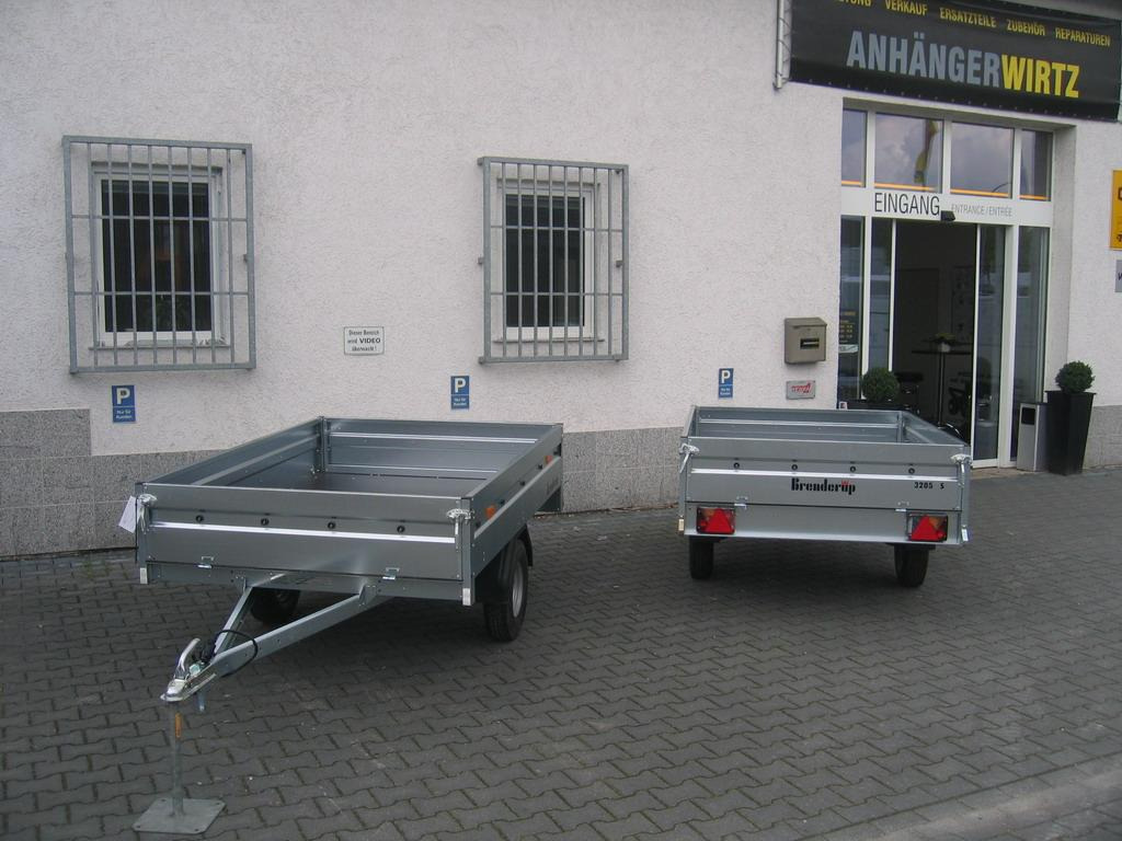 Brenderup 3205 SUB 750 204x142x35cm (XS) 750kg TOPSELLER - Remolque plataforma/ Caja abierta: foto 2 Brenderup 3205 SUB 750 204x142x35cm (XS) 750kg TOPSELLER - Remolque plataforma/ Caja abierta: foto 2