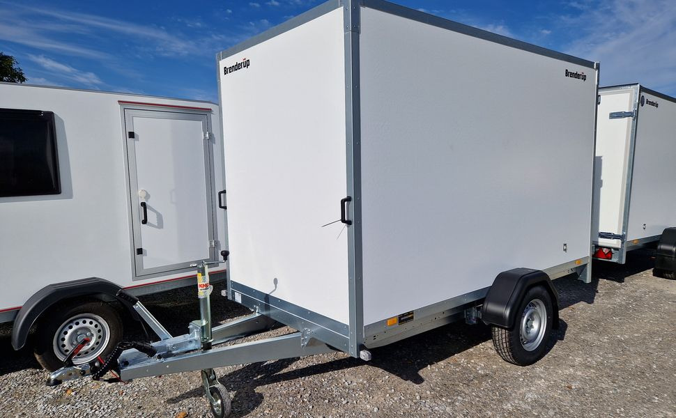 Brenderup Cargo Dynamic CD300 BR 300x155x185cm Heckrampe Wabenwände (S) 1300kg - Remolque caja cerrada: foto 1 Brenderup Cargo Dynamic CD300 BR 300x155x185cm Heckrampe Wabenwände (S) 1300kg - Remolque caja cerrada: foto 1